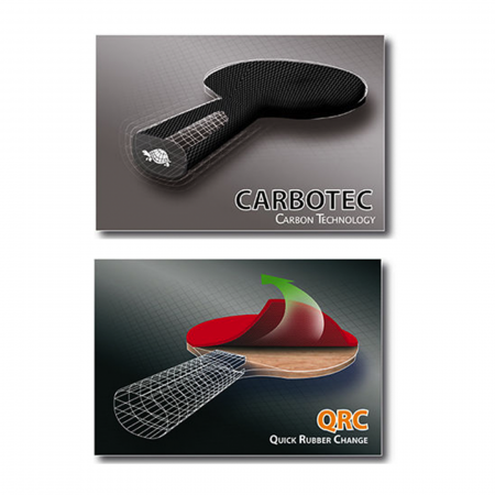 Paleta tenis de masa Donic-Schildkröt CarboTec 7000 [2]