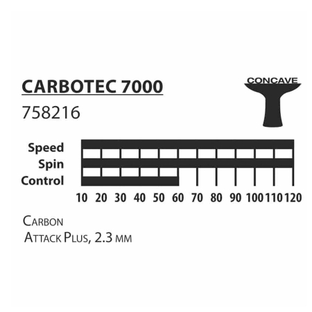 Paleta tenis de masa Donic Schildkrot CarboTec 7000 cu husa paleta inclusa [5]