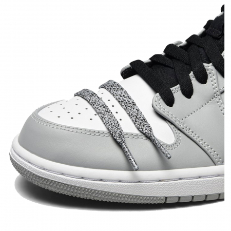 Pantofi casual barbati NIKE AIR JORDAN 1 MID gri/alb [7]