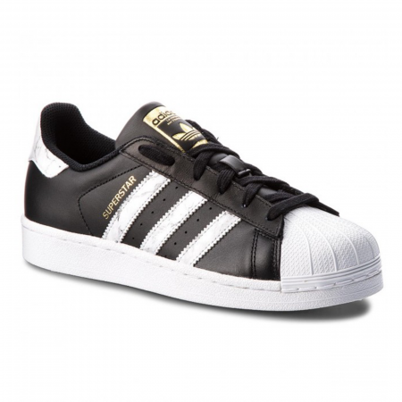 Pantofi sport barbati Adidas SUPERSTAR negru/alb [0]