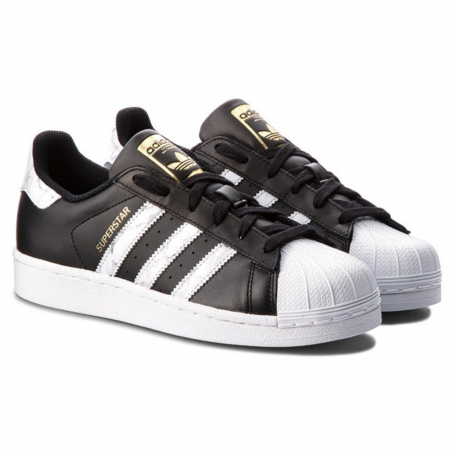 Pantofi sport barbati Adidas SUPERSTAR negru/alb [1]