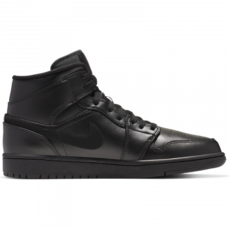Pantofi sport barbati Nike Air Jordan 1 Mid negru [0]