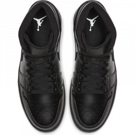 Pantofi sport barbati Nike Air Jordan 1 Mid negru [3]