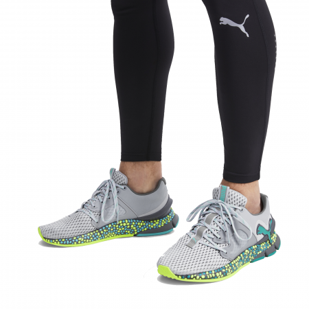 Pantofi sport barbati Puma Hybrid Sky gri/turcoaz [5]