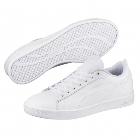 Pantofi sport femei Puma Smash Wns v2 L alb [0]