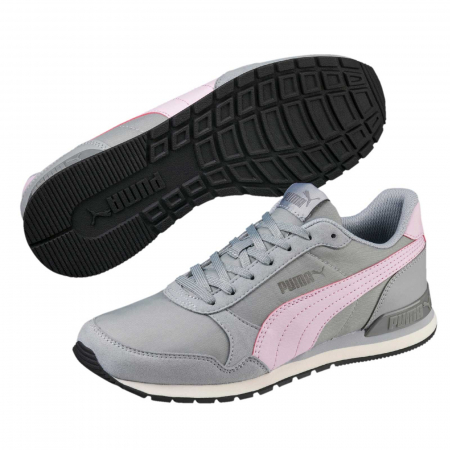 Pantofi sport femei Puma ST Runner v2 NL gri/roz [0]