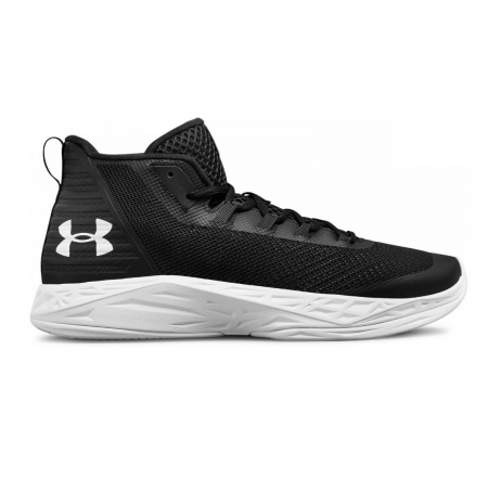 Pantofi sport inalti barbati Under Armour UA Jet Mid negru/alb [0]