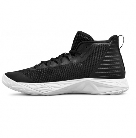 Pantofi sport inalti barbati Under Armour UA Jet Mid negru/alb [1]