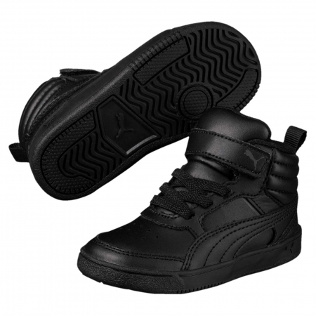 Pantofi sport inalti copii Puma Rebound Street v2 L V Inf negru [0]