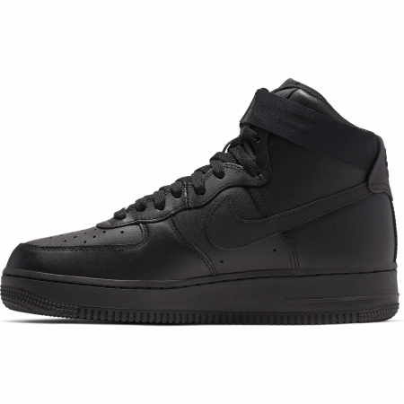 Pantofi sport inalti femei Nike Wmns Air Force 1 High negru [4]