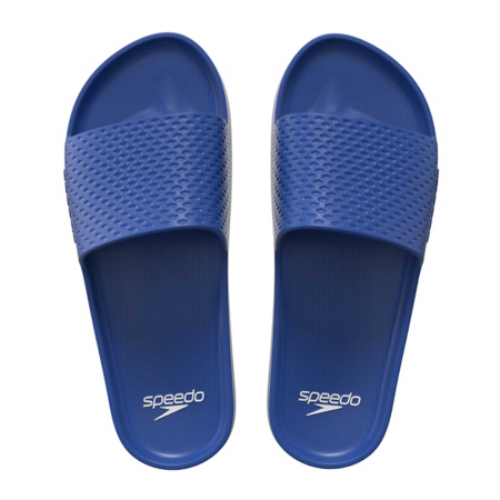 Papuci - Papuci Speedo Slides Essentials albastri – papuci piscina, talpa aderenta, confortabili