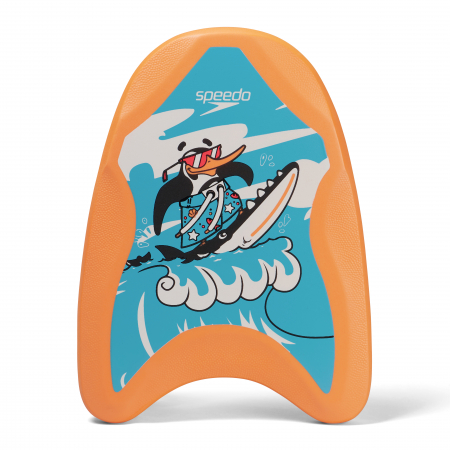 Pluta inot copii Speedo Printed portocaliu/albastru [3]