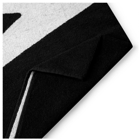 Prosop Speedo Logo negru/alb – prosop piscina 100% bumbac, absorbant, 75x145 cm [2]