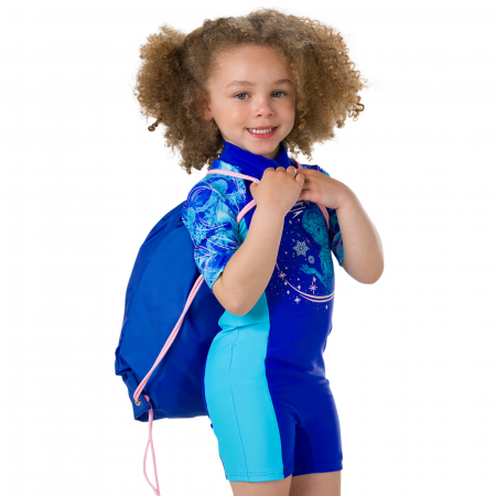 Saculet accesorii inot pentru copii Speedo Disney Wet-Kit albastru [2]