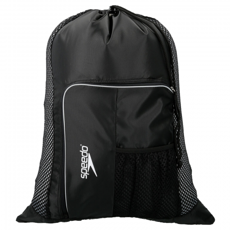 Saculet de plasa pentru accesorii Speedo DeLuxe negru/alb [0]