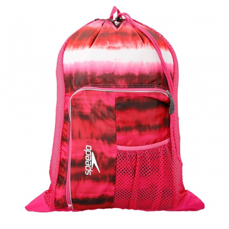 Saculet de plasa pentru accesorii Speedo Deluxe roz [0]
