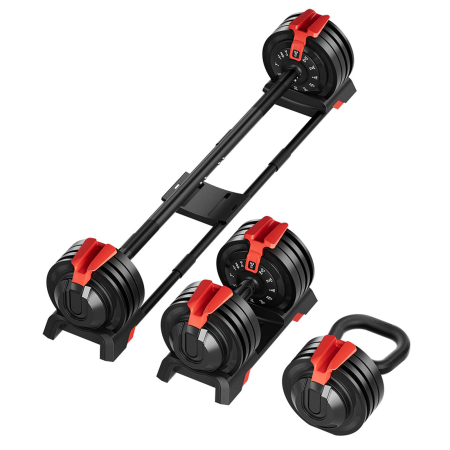 ACCESORII FITNESS SI GREUTATI - Set greutati ajustabile Orion 3 in 1 24 kg