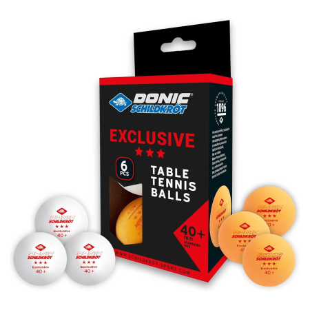 TENIS DE MASA - Set mingi tenis de masă Donic Exclusive 3* 40+