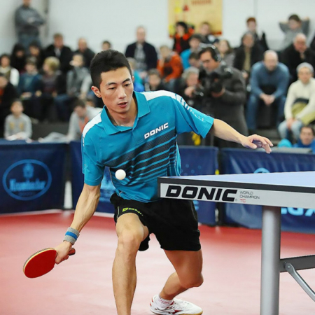 Set Premium tenis de masa DonicSchildkröt - Top Team 400, 2 palete, 3 mingii si husa transport [3]