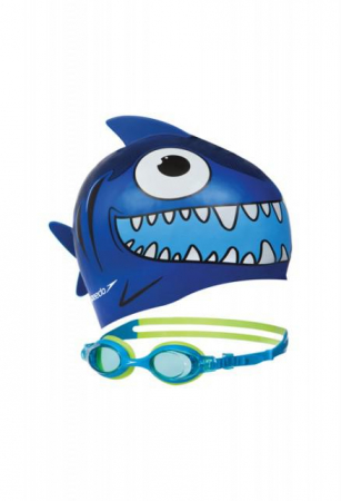 Set pt copii casca si ochelari  sea squad Speedo [1]