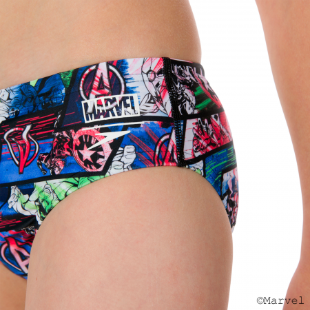 Slip baieti Speedo Disney Marvel Alv Disney 6.5 cm negru/albastru [4]