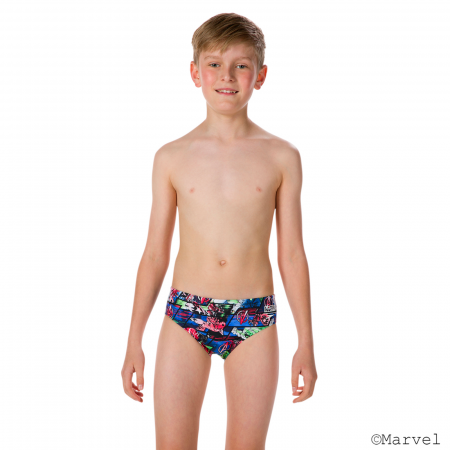 Slip baieti Speedo Disney Marvel Alv Disney 6.5 cm negru/albastru [2]