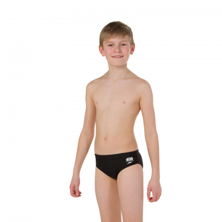 Slip inot baieti Speedo Disney Star Wars Storm Trooper negru/alb [4]