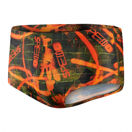 Slip inot barbati Speedo Brief 17cm portocaliu/verde [0]