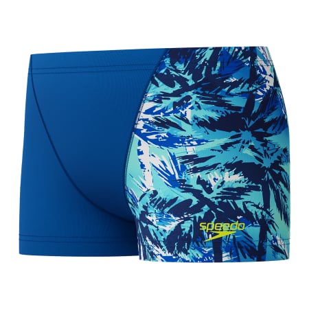 Boxeri inot copii Speedo Printed V-Cut Digital bleumarin [4]