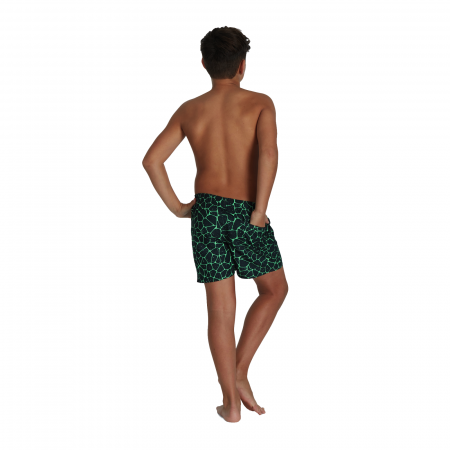 Sort baie baieti Speedo Printed 13" negru/verde [2]