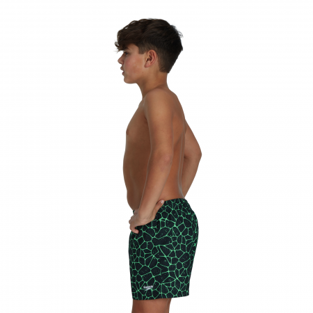 Sort baie baieti Speedo Printed 13" negru/verde [6]