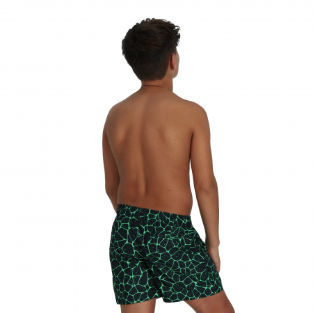 Sort baie baieti Speedo Printed 13" negru/verde [5]