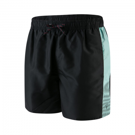 Sort baie barbati Speedo Sport Vibe 16" negru/turcoaz [0]