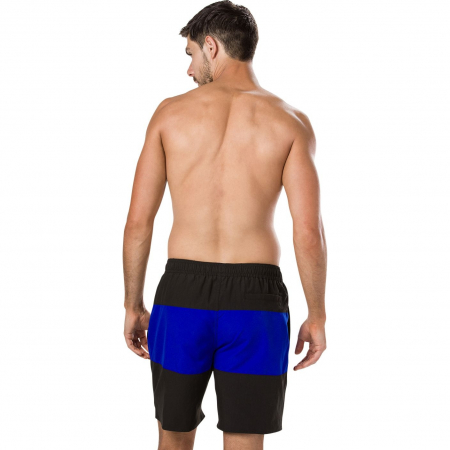 Sort barbati Speedo Panel Leisure 18" negru/albastru [2]