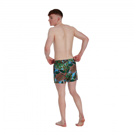 Sort barbati Speedo Printed Leisure 14" verde/rosu [1]