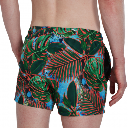 Sort barbati Speedo Printed Leisure 14" verde/rosu [4]