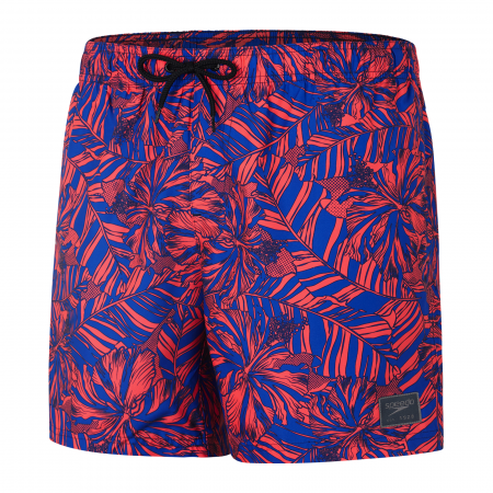 Sort barbati Speedo Printed Leisure 16" albastru/rosu [0]