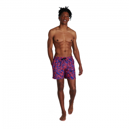 Sort barbati Speedo Printed Leisure 16" albastru/rosu [4]