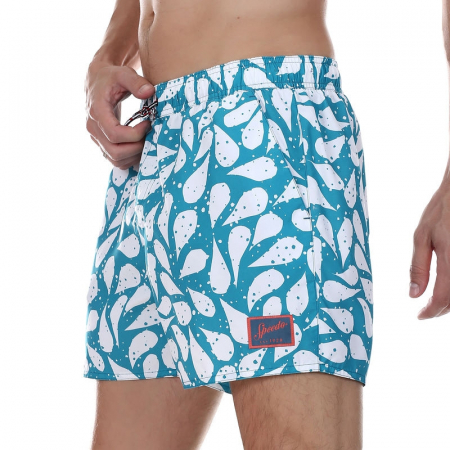 Sort barbati Speedo Vintage printed 14" albastru/alb [5]