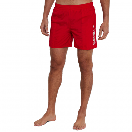 Sort de baie barbati Speedo Scope 16" rosu/alb [2]