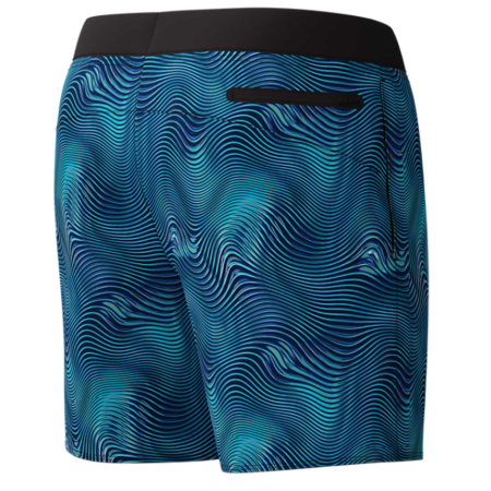 Sort inot barbati Speedo Lookout Printed 16 negru/albastru navy – uscare rapida, 4-way stretch [4]