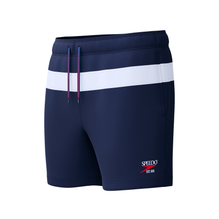 Sort inot bărbați Speedo Jetstream Print Edge Volley 16” bleumarin/ alb [3]