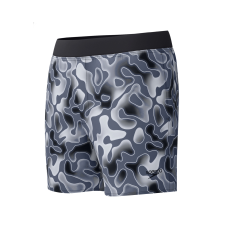 Sort inot bărbați Speedo Print Lookout Volley 16" gri [1]