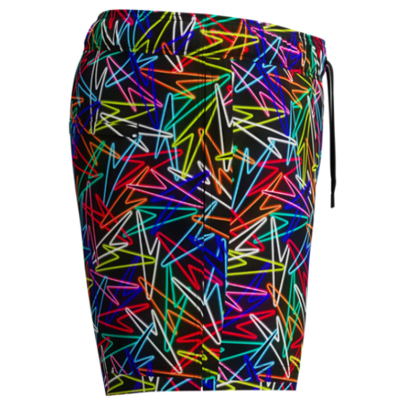 Sort inot barbati Speedo Redondo Edge Printed 14 negru/rosu – uscare rapida, 4-way stretch [3]