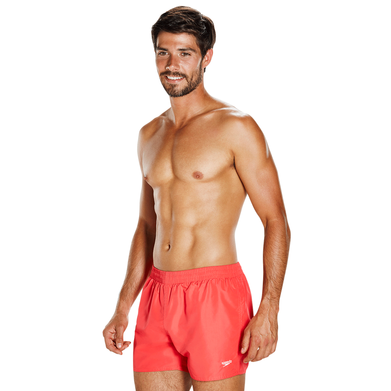 Sort pentru barbati Speedo Fitted Leisure 13" rosu [2]