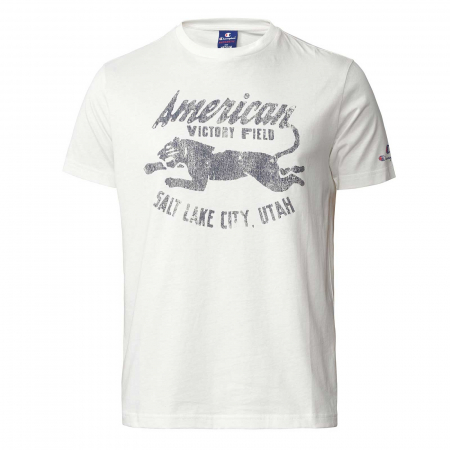 Tricou barbati Champion Crewneck alb [0]