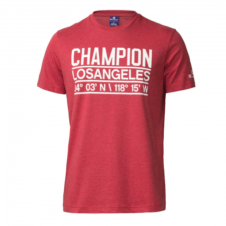 Tricou barbati Champion Crewneck rosu [0]