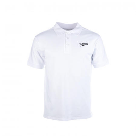 Tricou polo unisex Speedo alb [0]