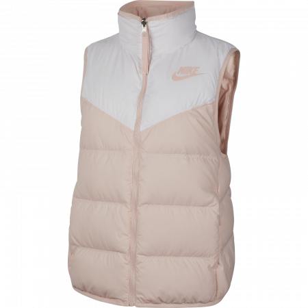 Vesta cu doua fete femei Nike W Nsw Wr Dwn Fill Vest Rev alb/roz [0]