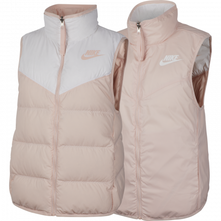 Vesta cu doua fete femei Nike W Nsw Wr Dwn Fill Vest Rev alb/roz [4]